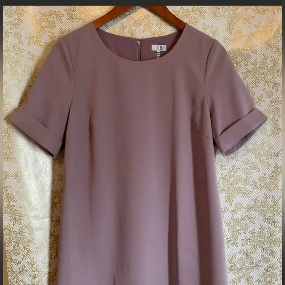Tobi lavender grayish large baby doll dress - Picture 9 of 13